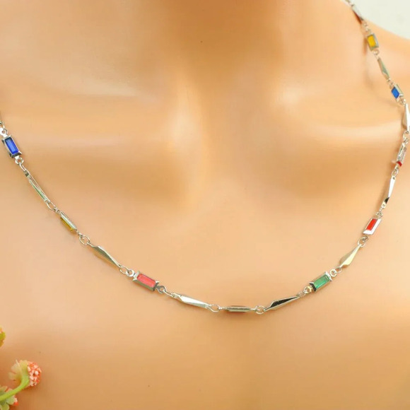 "New Beautiful Design Necklace Chain for Women/Girls, Gift, N600 - Picture 2 of 10